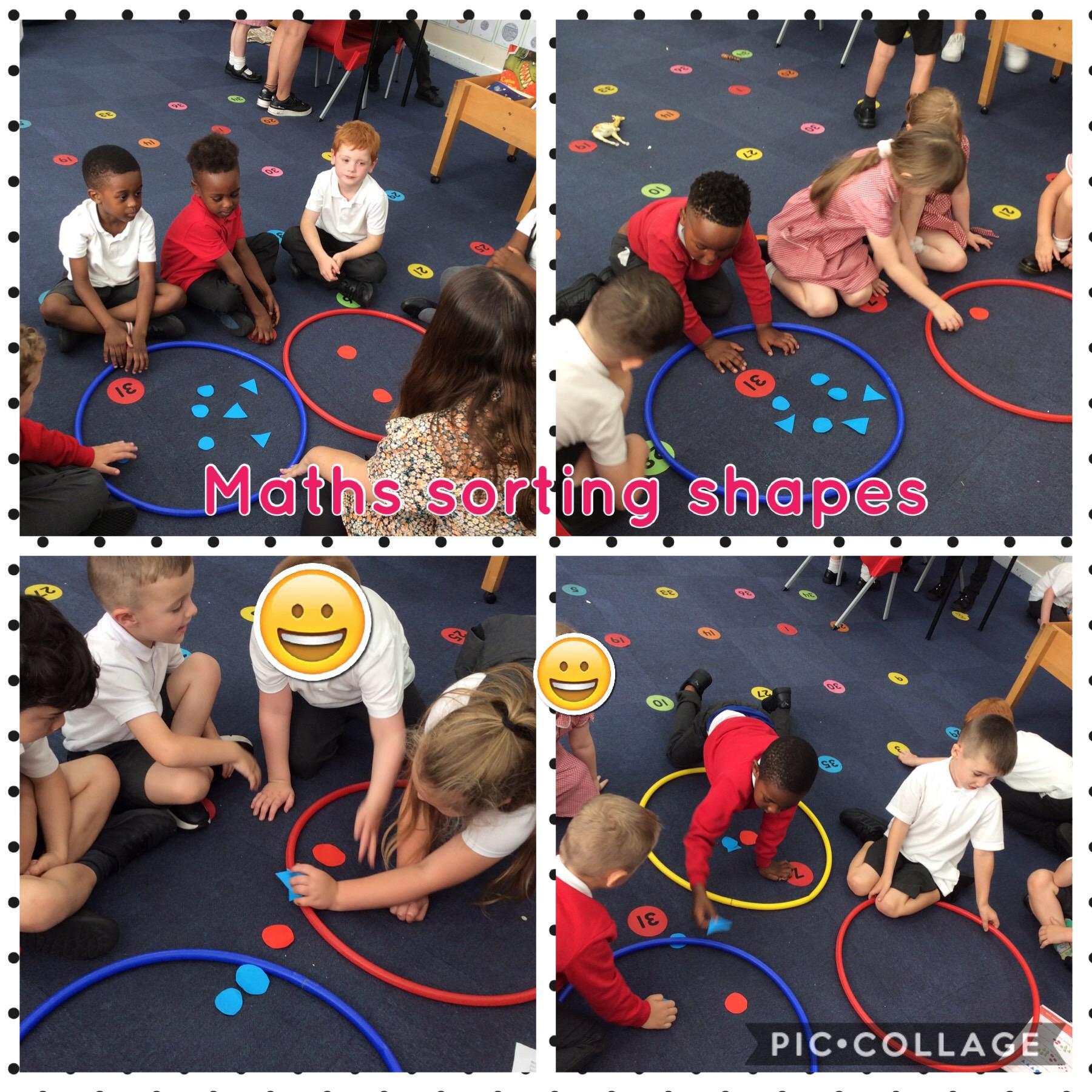 Sorting shapes
